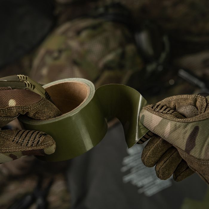 M-Tac армований скотч 50 мм 10 м олива