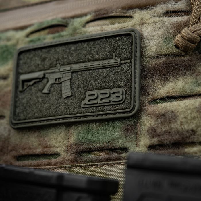 M-Tac нашивка AR-15 Velcro/PVC Ranger Green