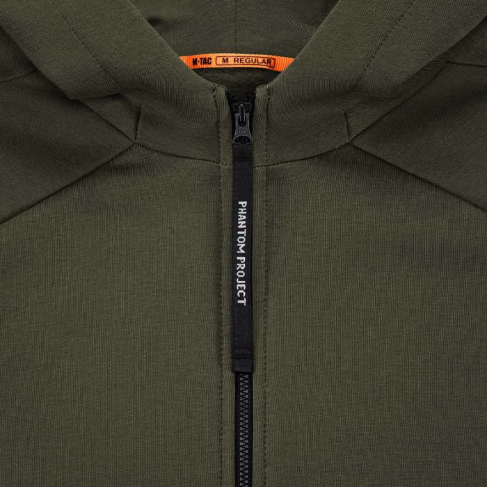 Phantom Project/M-Tac кофта Hoodie Zipper semi-raglan PE Ranger Green