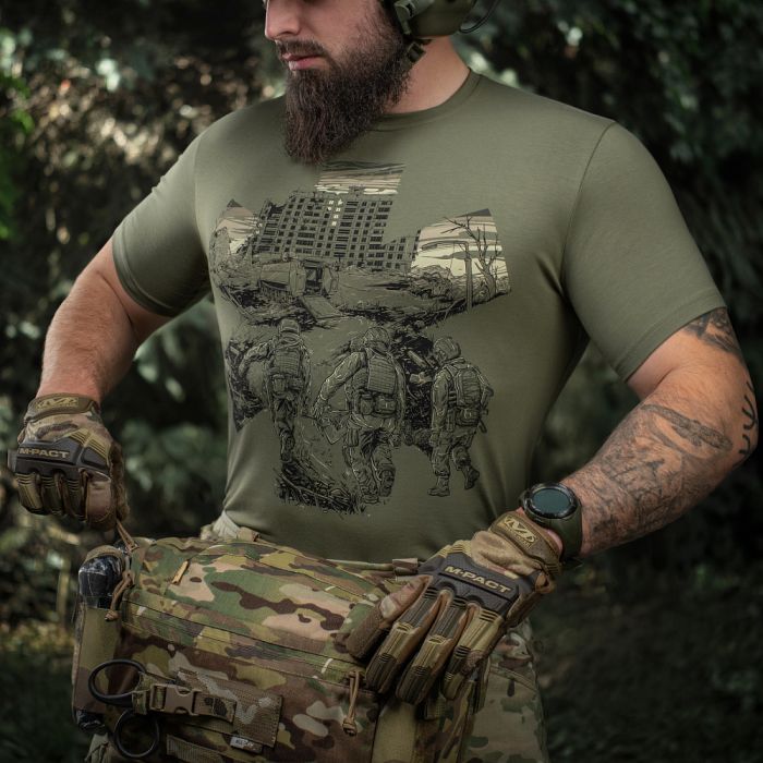 M-Tac футболка EVAC Light Olive