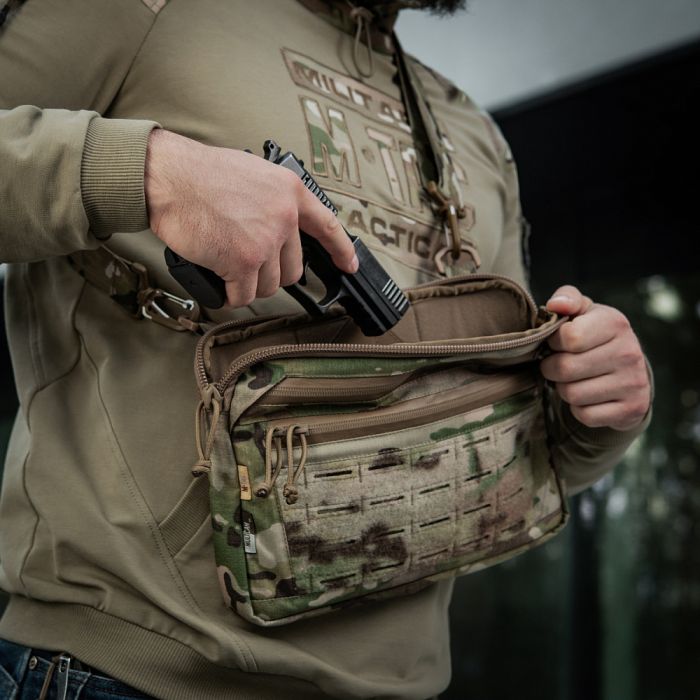 M-Tac сумка Admin Bag Medium Elite з липучкою Multicam