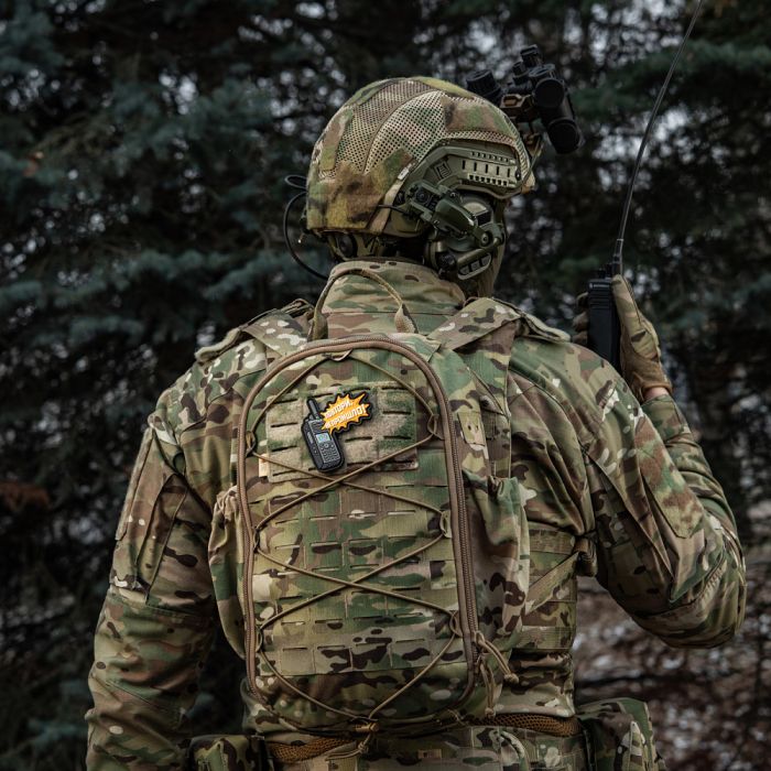 M-Tac нашивка Повтори - Не Пройшло (PVC)