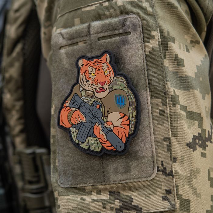 M-Tac нашивка Тигр Механізовані війська PVC