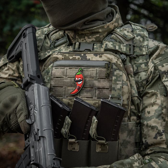 M-Tac нашивка Перчик 3D сержант (PVC)