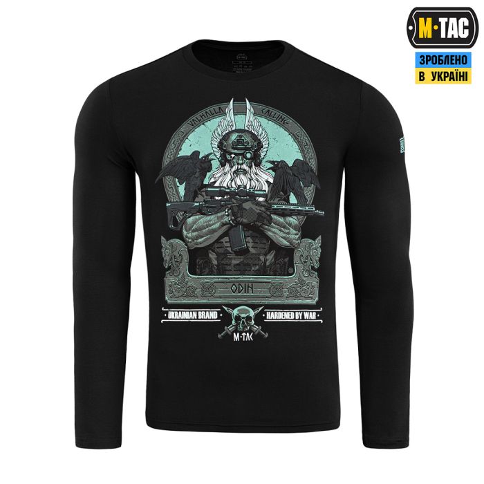 M-Tac футболка Odin Mystery довгий рукав Black