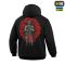 M-Tac кофта Hoodie Один в полі воїн Oversize Hard Black