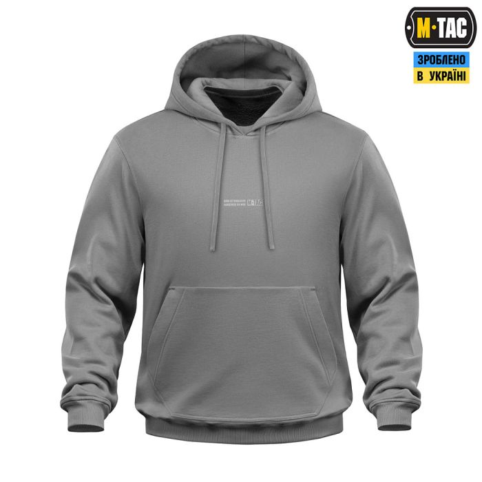 M-Tac кофта Hoodie Born by Revolution Oversize Hard Light Grey
