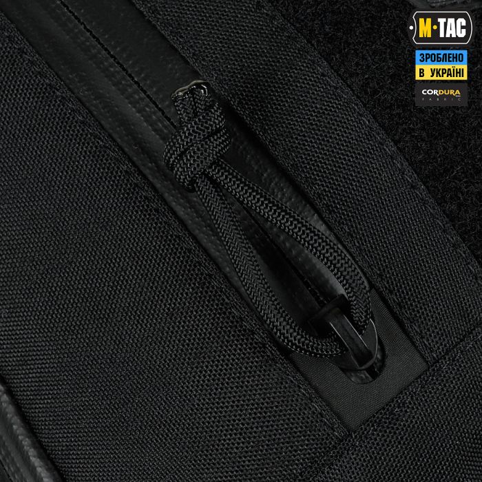 M-Tac сумка Sphaera Hardsling Bag Large з липучкою Elite Black