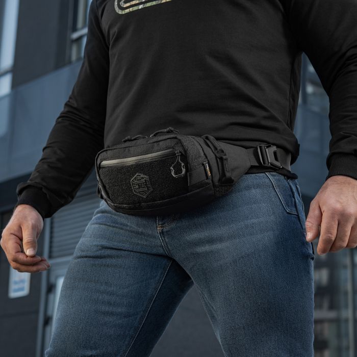 M-Tac сумка Waist Bag Hex Black