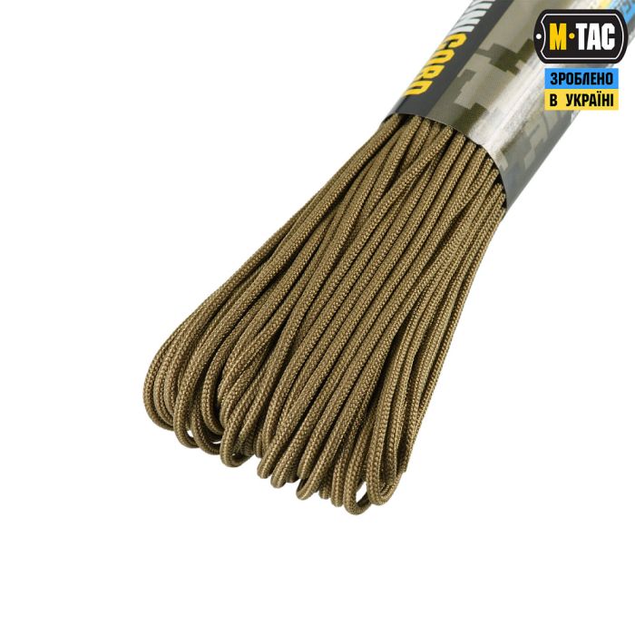 M-Tac паракорд Minicord Mil-Spec 30m Coyote