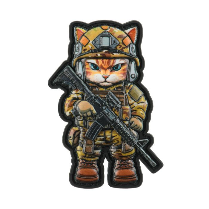 Нашивка Котик ЗСУ PVC MC