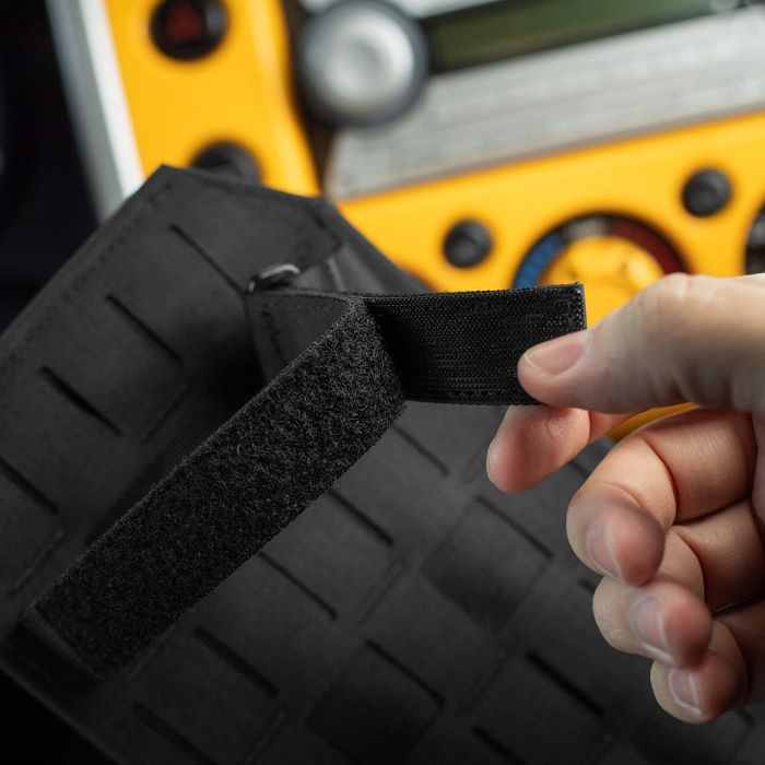 M-Tac велкро-панель на автомобільний сонцезахисний візор Elite Multicam Black