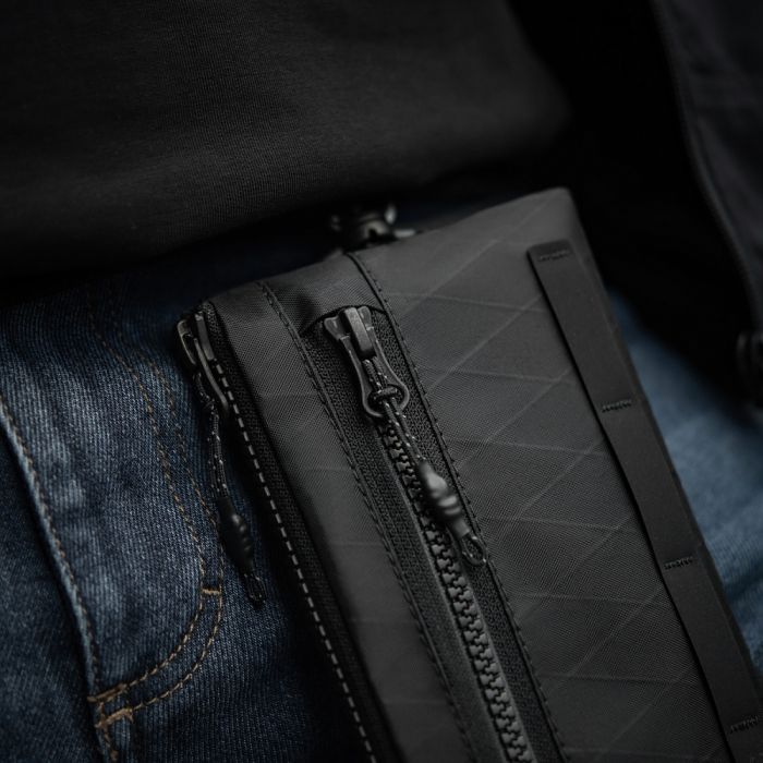 M-Tac гаманець горизонтальний з карабіном X-Pac Elite Black