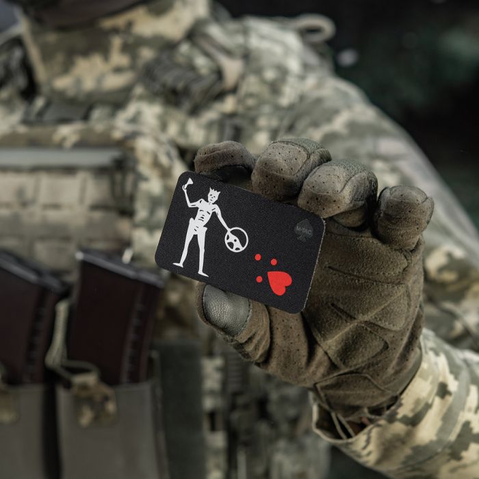 M-Tac нашивка прапор Чорна Борода Driver Black