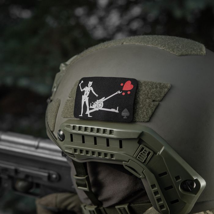 M-Tac нашивка прапор Чорна Борода Д-30 Black