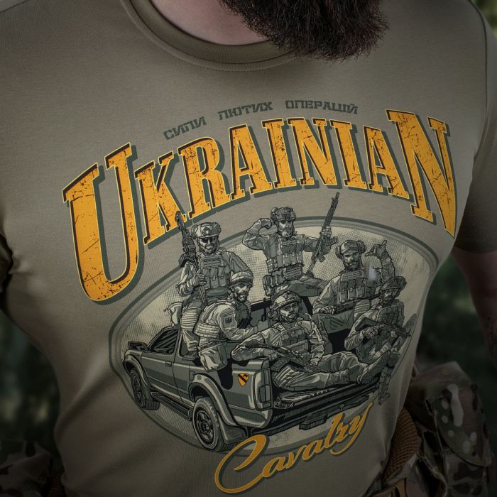 M-Tac футболка Ukrainian Cavalry Tan