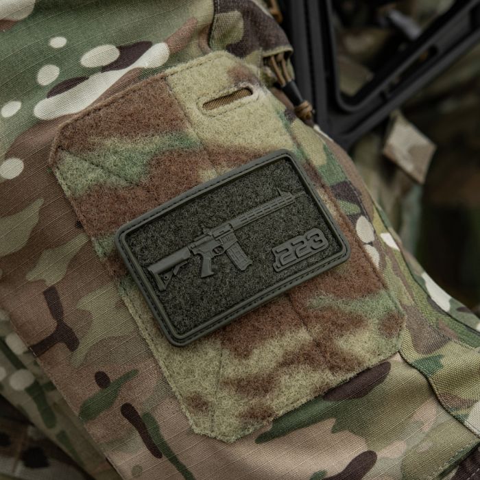 M-Tac нашивка AR-15 Velcro/PVC Ranger Green