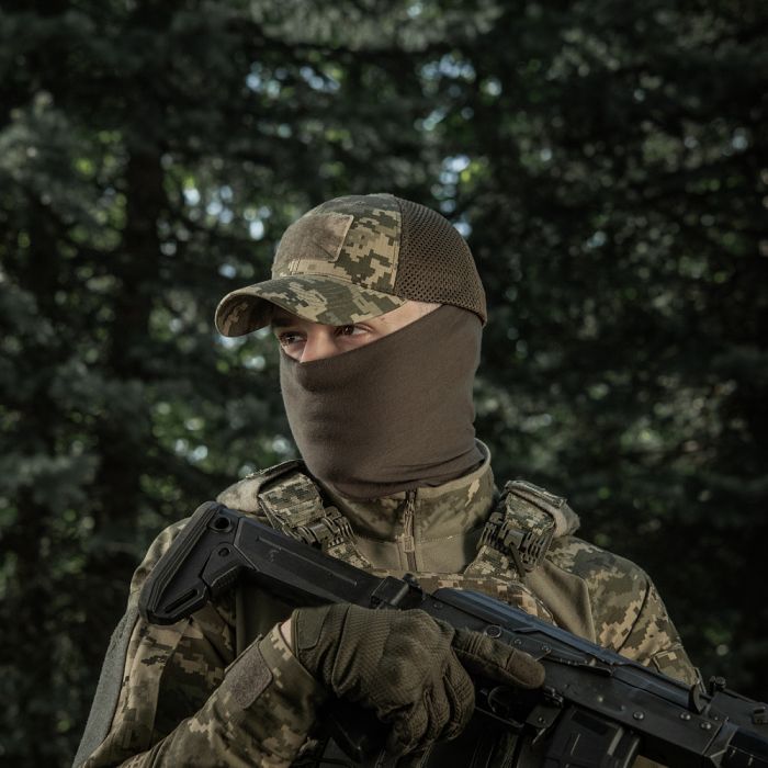 M-Tac бейсболка тактическая с сеткой Rip-Stop MM14