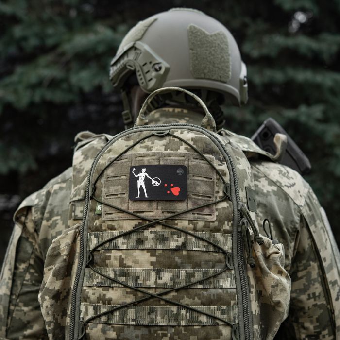 M-Tac нашивка прапор Чорна Борода Driver Black