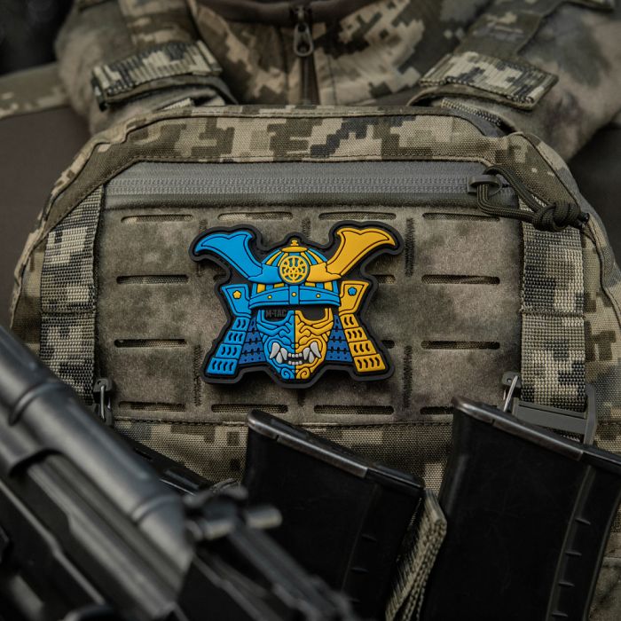 M-Tac нашивка Маска Самурая (PVC)