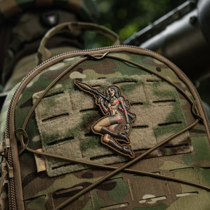M-Tac нашивка Tactical girl №9 RPG PVC