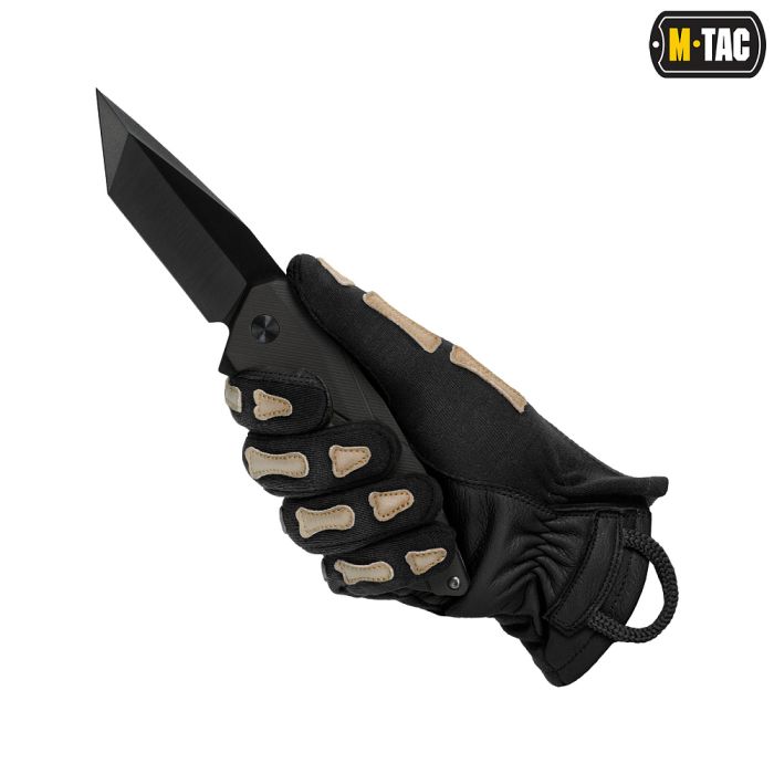 M-Tac рукавички Skeleton Nomex Black/Coyote