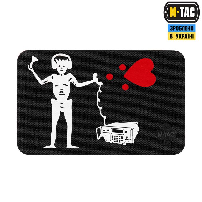 M-Tac нашивка прапор Чорна Борода зв'язківець Black