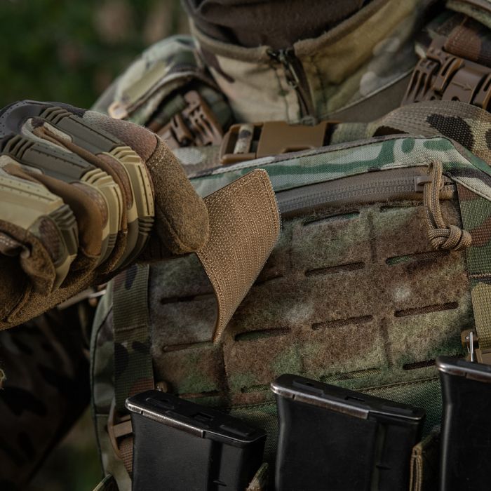 M-Tac нашивка прапор України з тризубом ЗСУ PVC Coyote