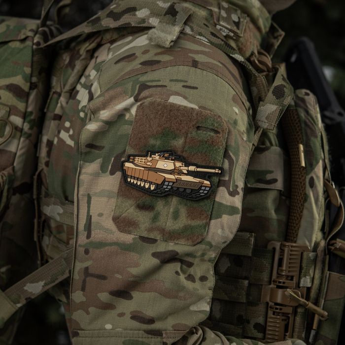 M-Tac нашивка ABRAMS (PVC) coyote