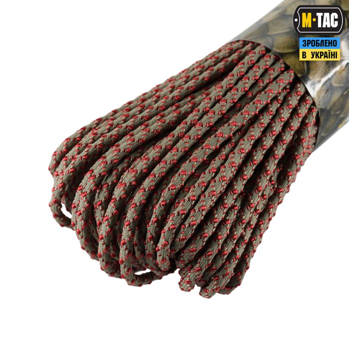 M-Tac паракорд Dragon Cord 30m Tan/Maroon