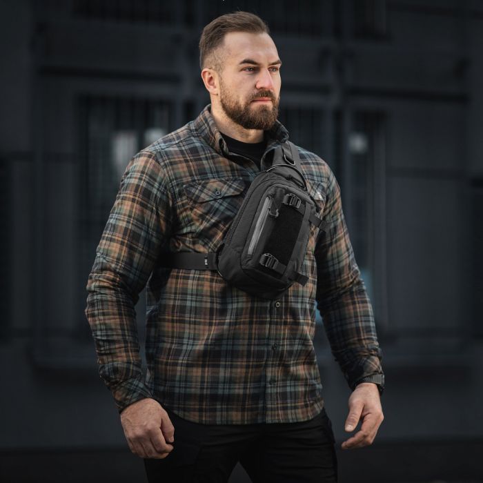 M-Tac сумка Sling Civilian Lite-NR Black