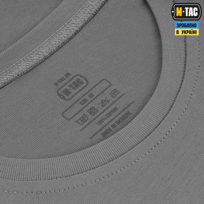 M-Tac футболка Cotton Hard Oversize Light Grey