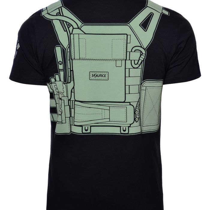 Arey футболка Plate 5,45 V2 Black/Olive