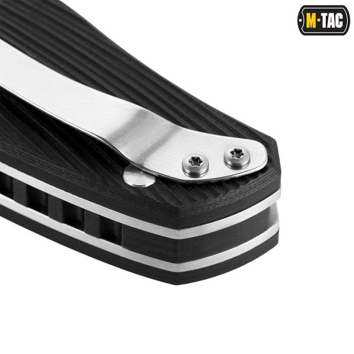 M-Tac ніж складаний Type 11 Black/Steel
