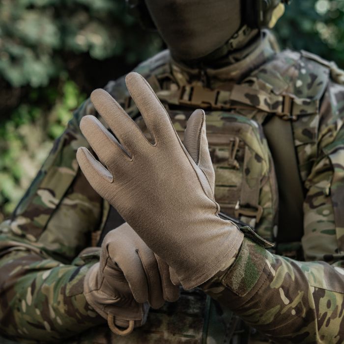M-Tac рукавички Nomex Sport Leather Coyote