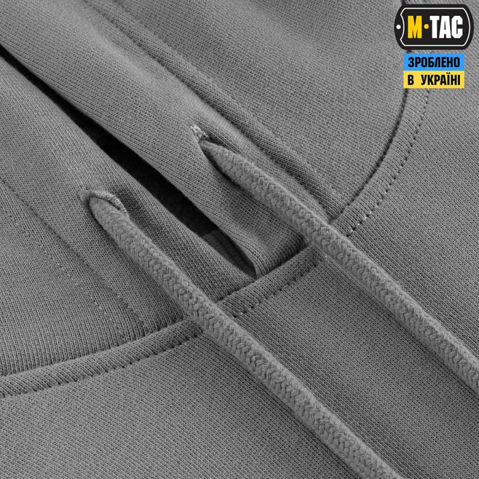 M-Tac кофта Hoodie My Home is my Castle Oversize Hard Light Grey