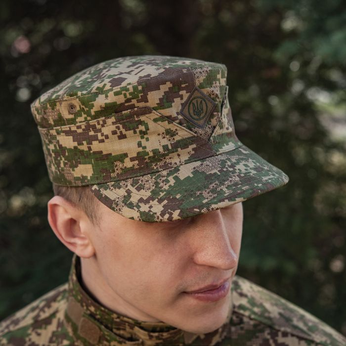 M-Tac Кашкет-мазепинка з гербом ріп-стоп NGU Camo