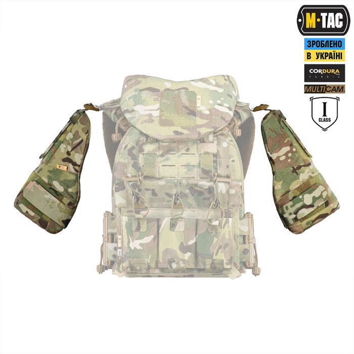 M-Tac плечовий захист з балістичними пакетами 1 клас для Cuirass QRS Multicam