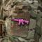 M-Tac нашивка M4A1 3D PVC Pink
