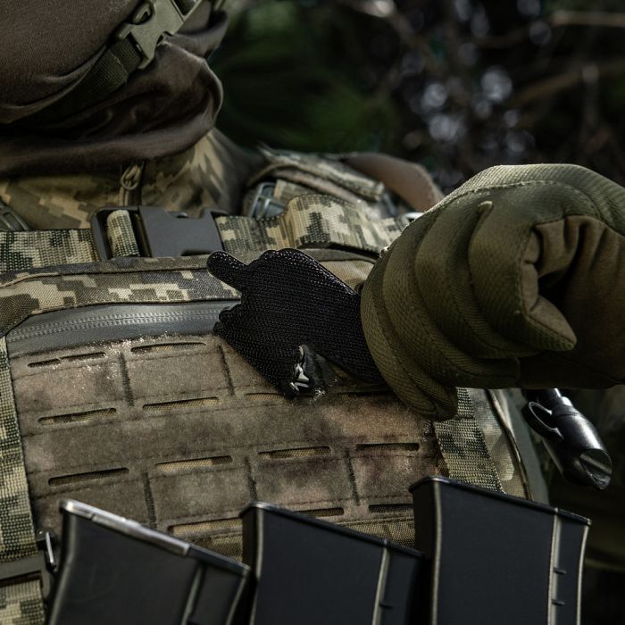 M-Tac нашивка Повтори - Не Пройшло Green (PVC)