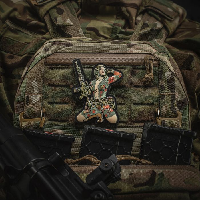 M-Tac нашивка Tactical girl №1 Якудза PVC MC