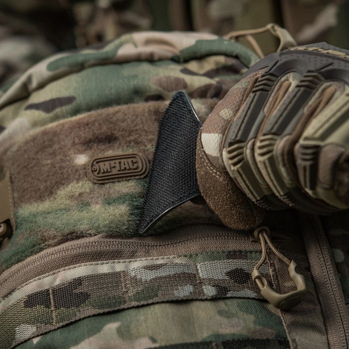 M-Tac нашивка Drones Zone PVC Black