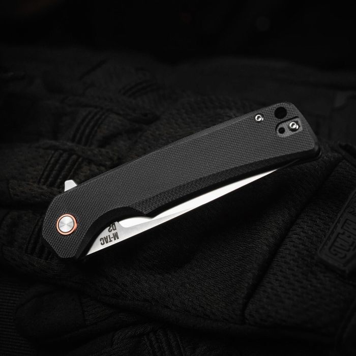 M-Tac ніж складний Type 16 Black/Steel