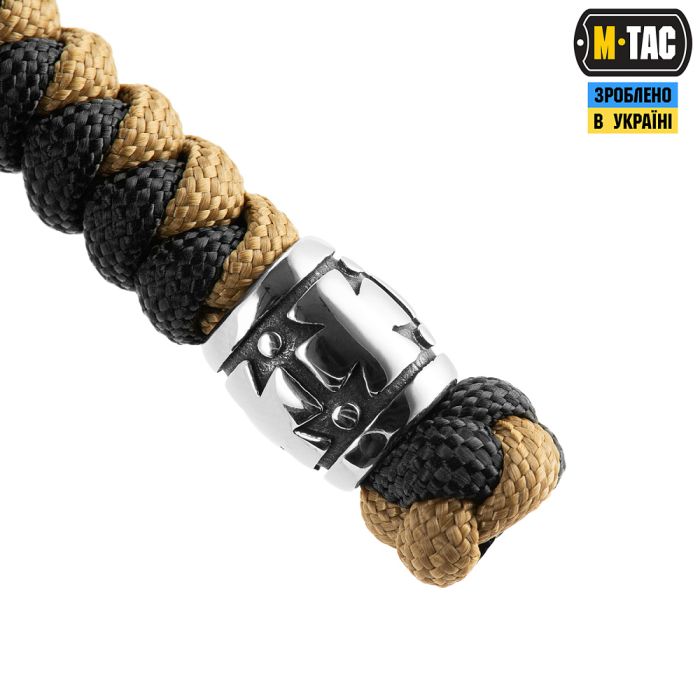 M-Tac темляк Viper Козацький Хрест V.2  Steel Black&Coyote