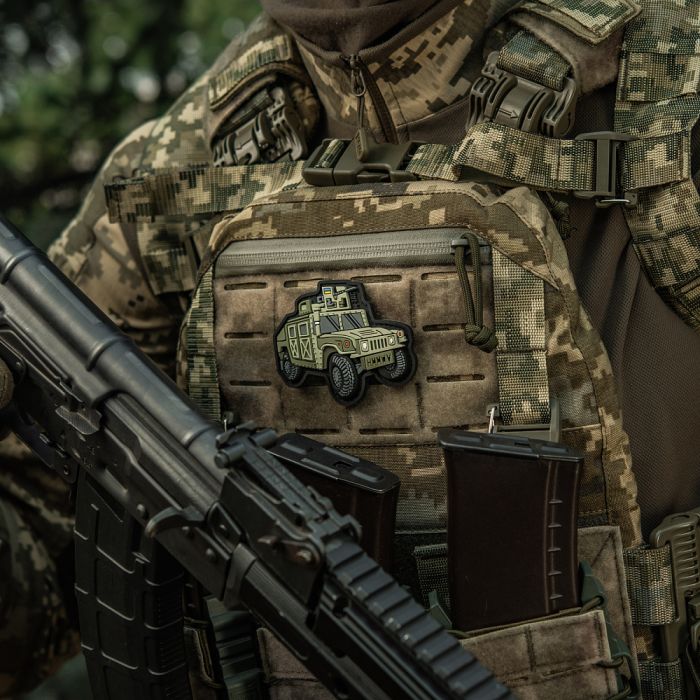 M-Tac нашивка HMMWV (PVC) olive