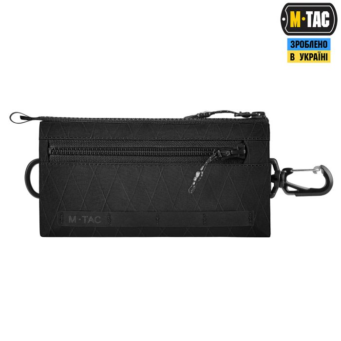 M-Tac гаманець горизонтальний з карабіном X-Pac Elite Black