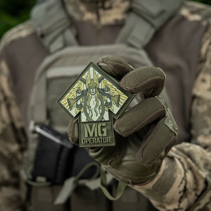 M-Tac нашивка MG Operator PVC друк Ranger Green