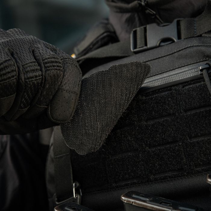 M-Tac нашивка Zero Tolerance (вишивка) Black