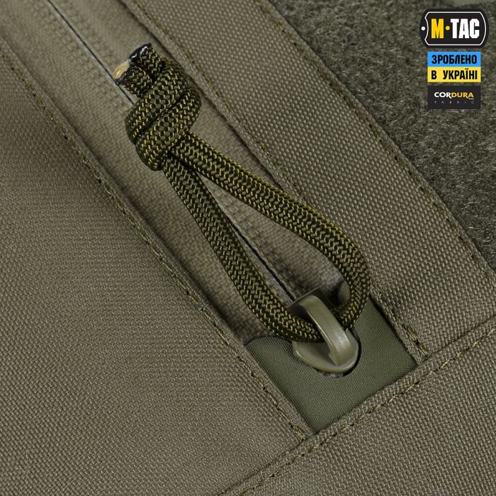 M-Tac сумка Sphaera Hardsling Bag Large з липучкою Elite Ranger Green