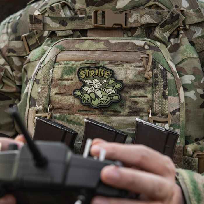 M-Tac нашивка Strike (PVC)